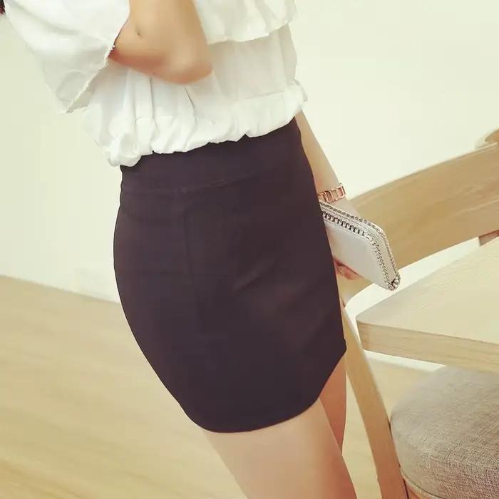 Été femmes jupe de base paquet