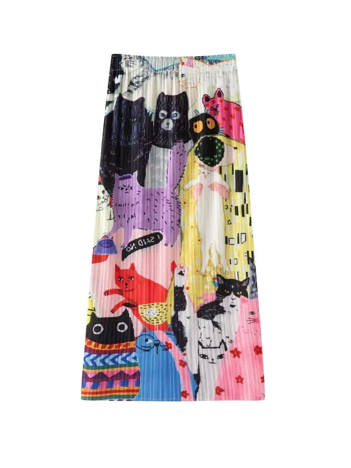 Jupe plissée Miyake pour femme