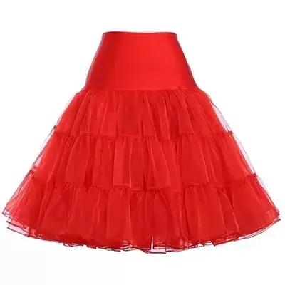 Jupe tutu silph swing rockabilly jupon sous-jupe crinoline moelleuse mariage blanc bleu rouge noir polyester acétate occasion mariage cérémonie soirée de gala