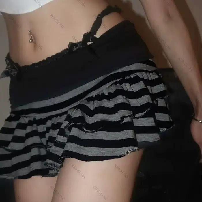Jupes pour femmes, style streetwear rétro