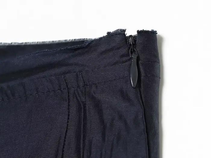 Nouvelle jupe trapèze française d'été