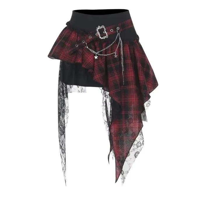 Jupe Punk gothique pour femmes