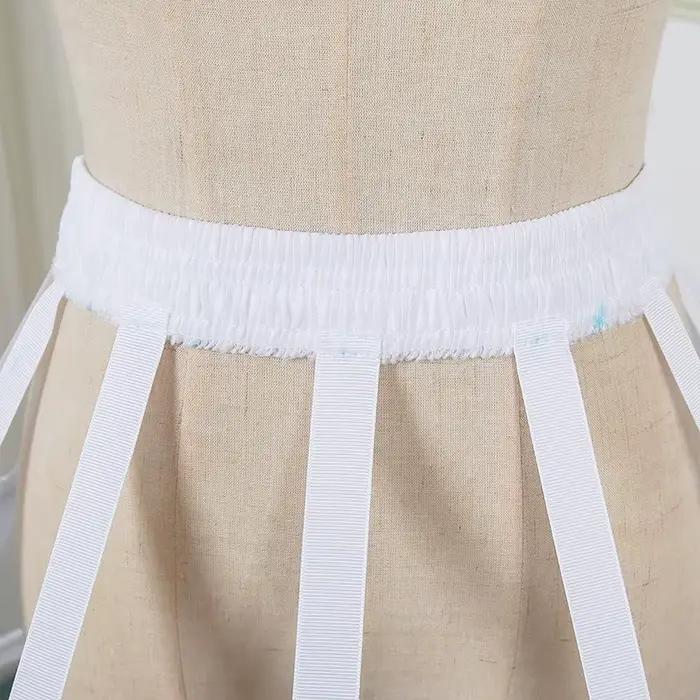 Robe femme sous-jupe Vintage Cage sacoche 5 cerceaux jupe Crinoline Cosplay victorien agitation jupons