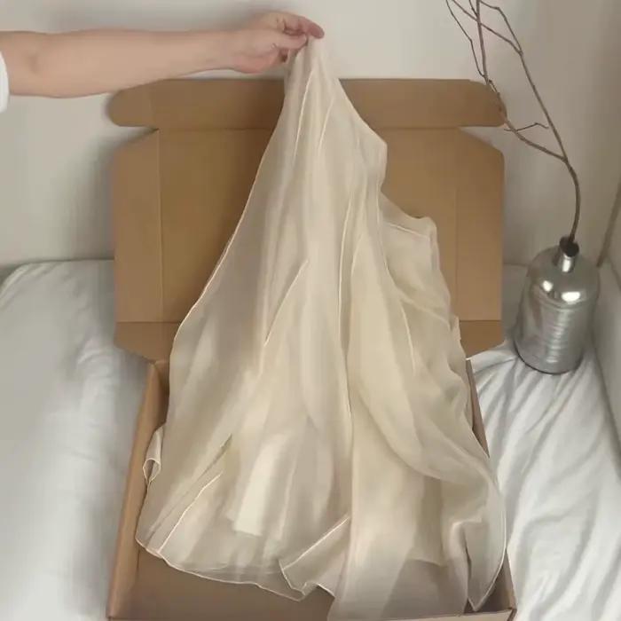 Jupe midi évasée rose cerisier pour femme