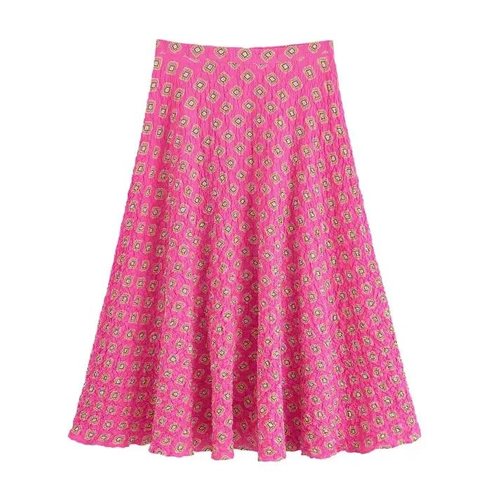 Ensemble de jupes Maxi imprimées pour femmes