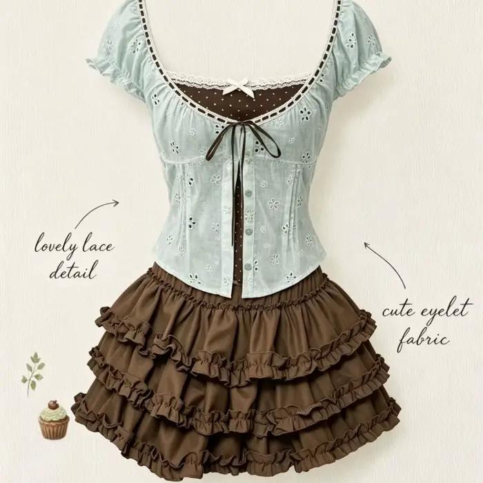 Jupe Kawaii pour femme