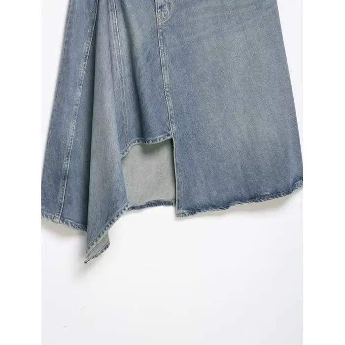Jupe en jean asymétrique pour femme