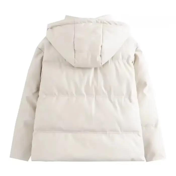 Manteau froid d'hiver pour femmes, vestes d'hiver pour femmes, Parkas chauds en cuir PU, manteau d'hiver Promotion, vêtements d'extérieur pour femmes, 2023