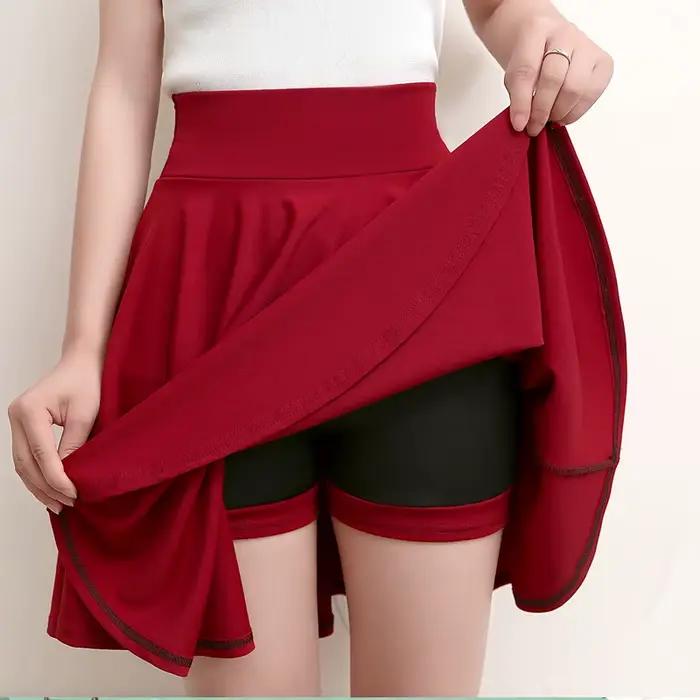Mini jupe évasée pour femme