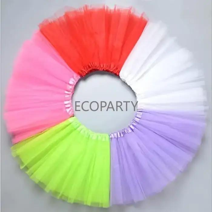 Jupes tutu en tulle pour femmes et filles