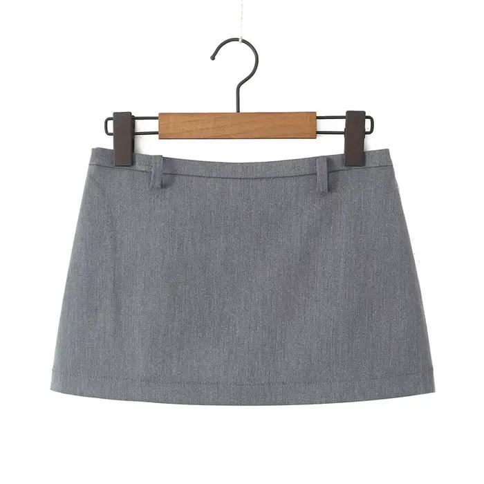 Mini jupes d'été noires pour femmes