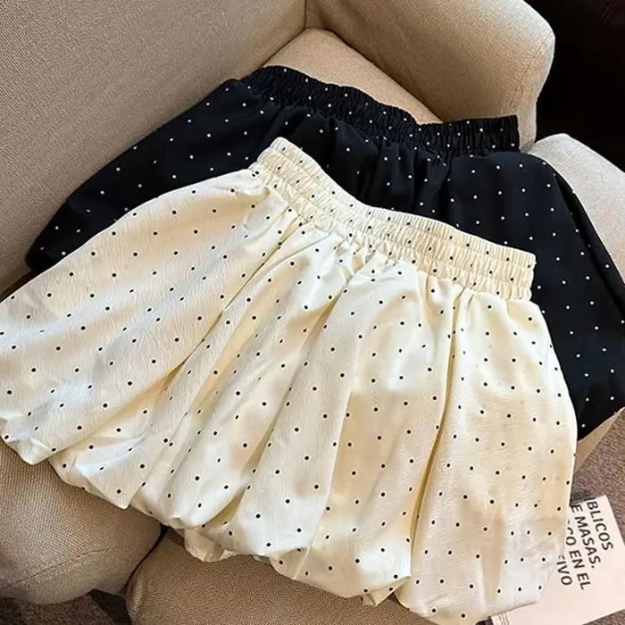 Demi-jupe à pois pour femmes
