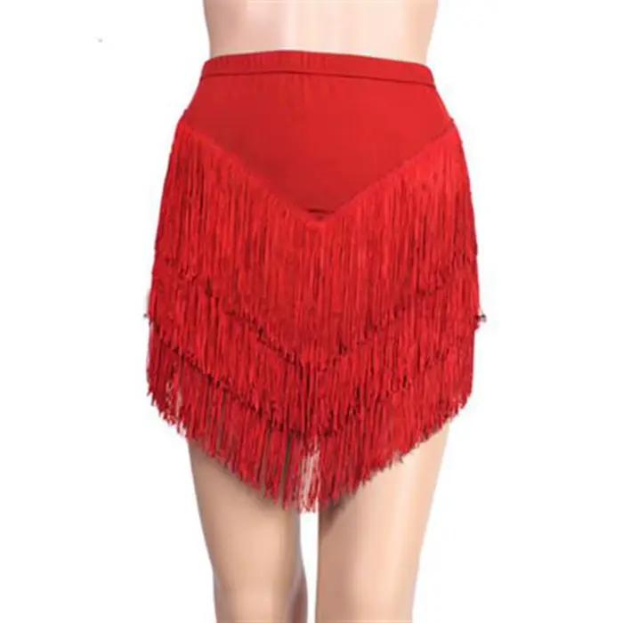 Jupe de danse latine pour femmes adultes