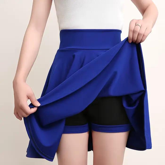 Mini jupe évasée pour femme