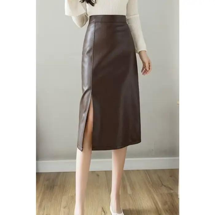 Jupe mi-longue, nouveau Style pour printemps et automne