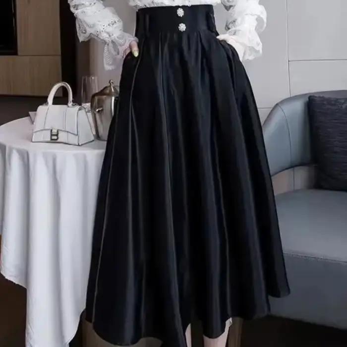 Jupe femme luxe élégant longue Maxi