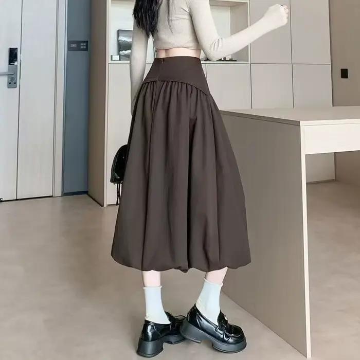 Jupe trapèze pour femme