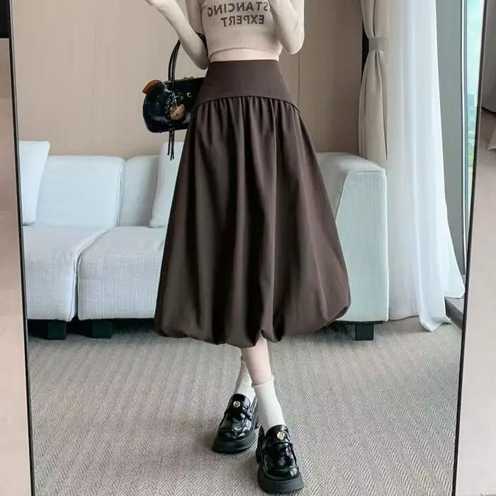 Jupe trapèze pour femme