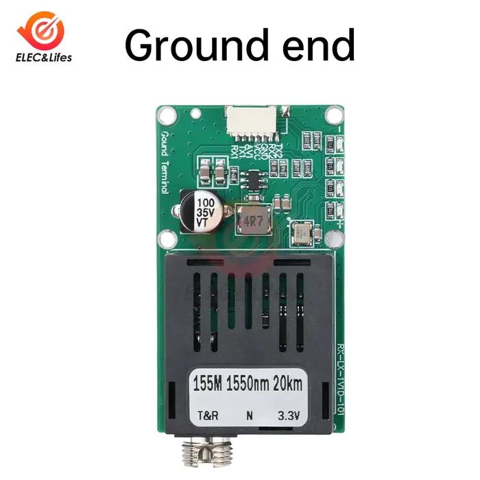 Module émetteur-récepteur optique TTL, 20KM 40KM 60KM, Communication à Fiber optique DC 5.5-26V pour Drones, Transmission de Signal longue Distance