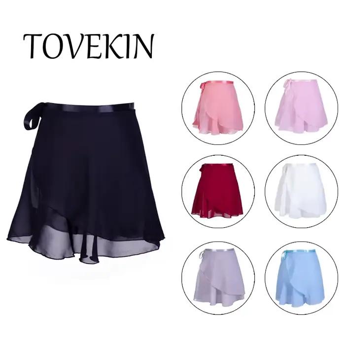Adulte en mousseline de soie Ballet Tutu danse jupe femmes filles gymnastique