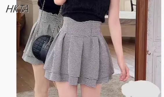 Jupe courte Macaron à la japonaise pour femme, silhouette élégante, matériaux doux et durables, coupes modernes pour toutes les saisons et occasions