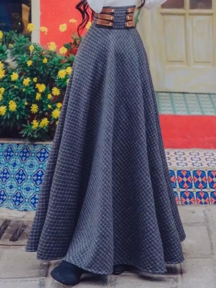 Jupe longue élégante pour femme