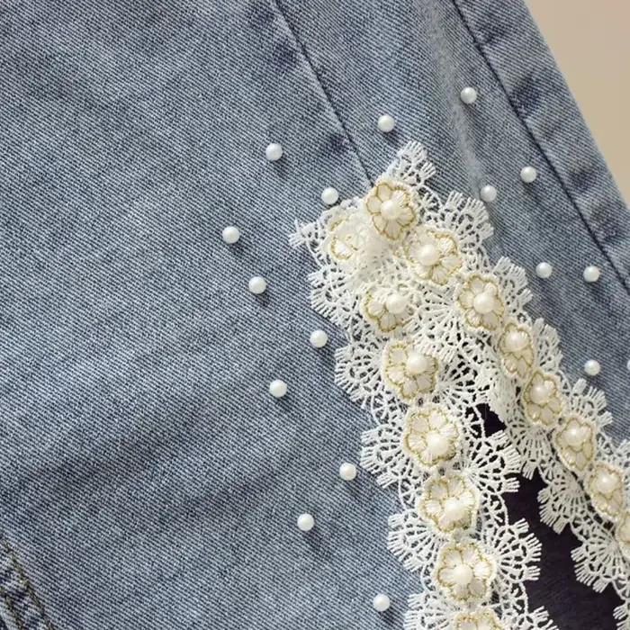 Jupe en jean de style coréen pour femme
