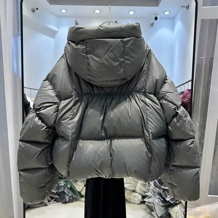 Doudoune automne hiver femmes manteau bouffant Vintage à manches longues à capuche Parkas femme décontracté épaissir chaud doudoune