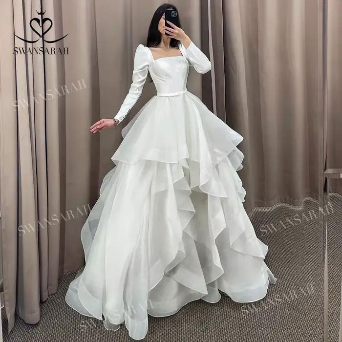 Robe De mariée à manches longues