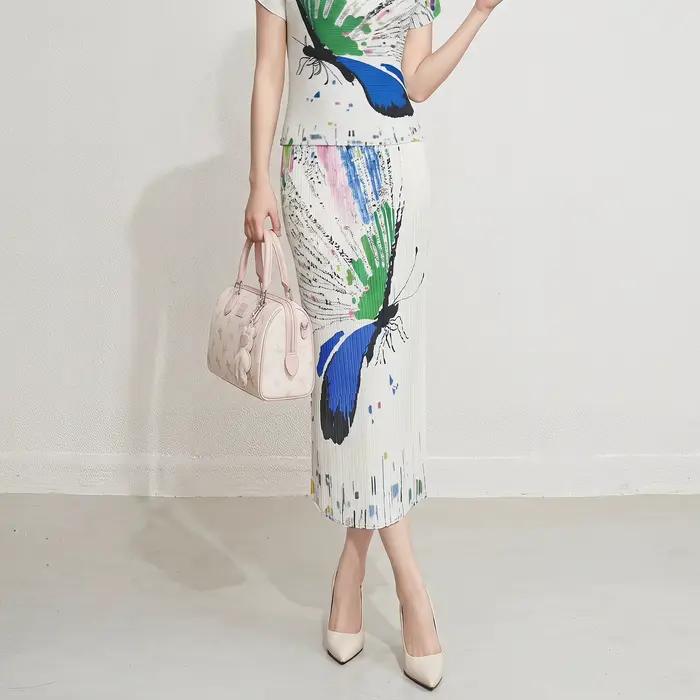Jupe midi slim fit pour femme