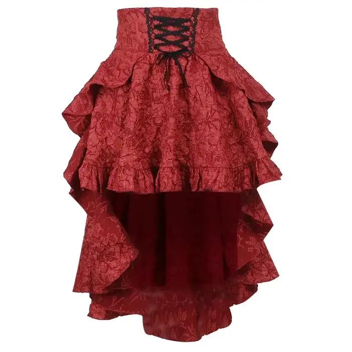 Mini jupes gothiques de carnaval pour femmes