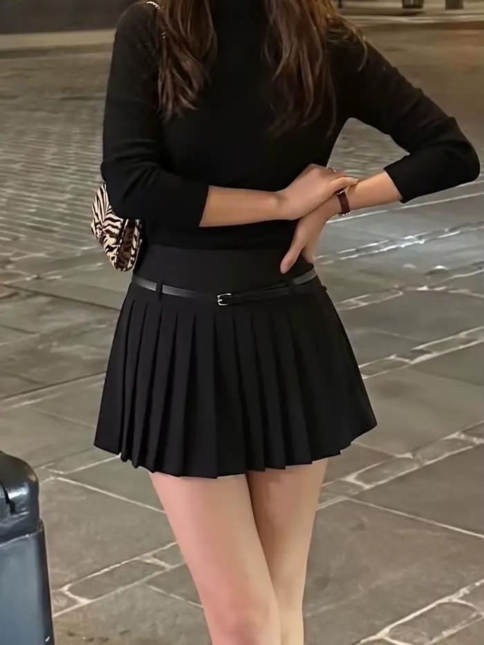 Jupe-short vintage pour femme HH