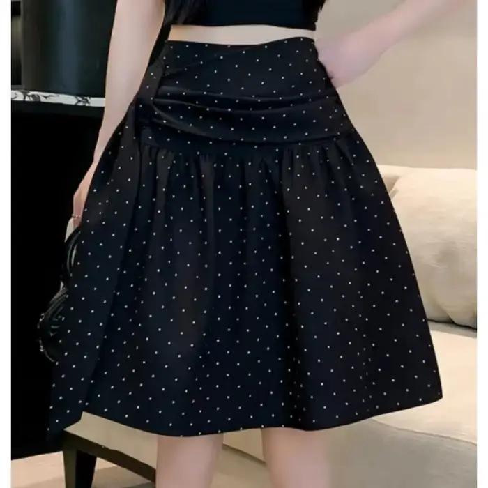 Jupe à pois pour femme