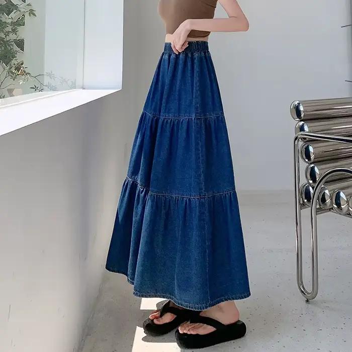 Jupe en jean Cake pour femme
