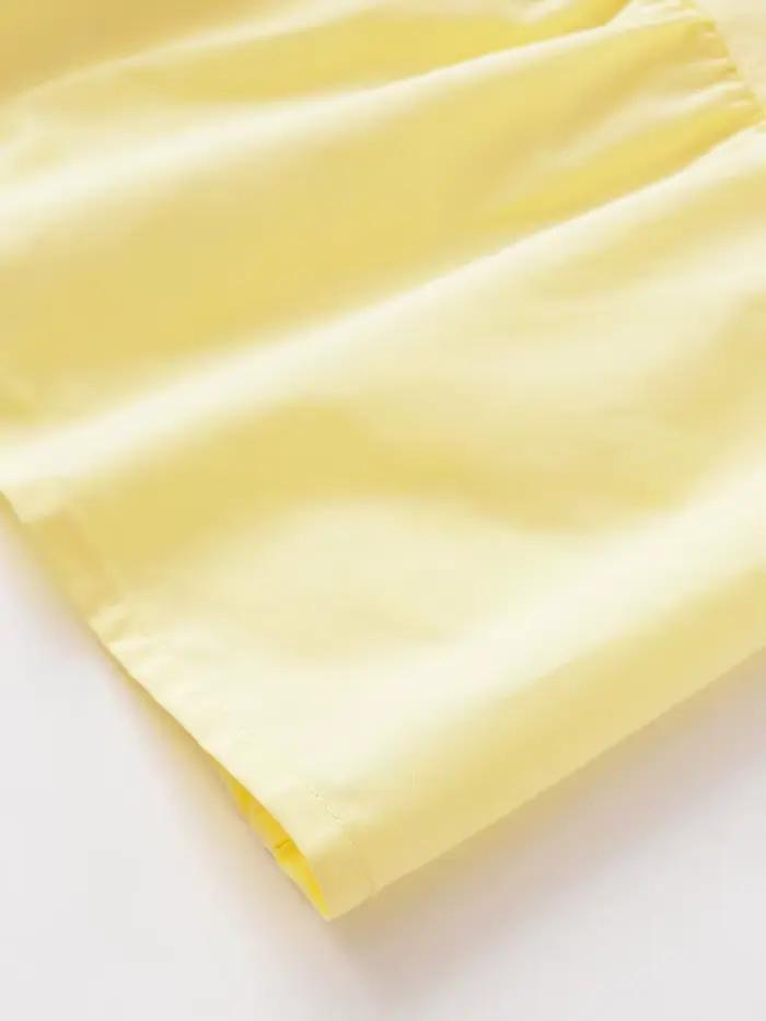 Jupe TRZA jaune beurre longue pour femmes, décontractée et élégante pour toutes les saisons occasions spéciales