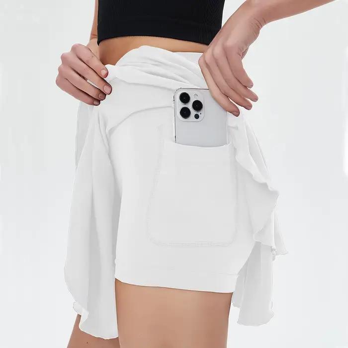 Femmes Sport Shorts jupes été respirant décontracté Fitness séchage rapide course