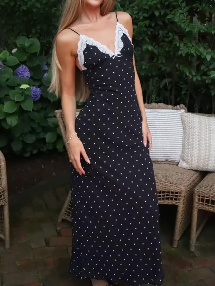 Tossy-Robe longue en dentelle