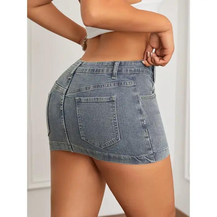 Jupes en jean d'été pour femmes