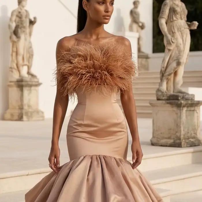 Jupe longue sirène élégante pour femme