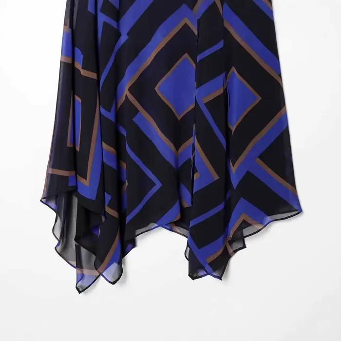 Jupe midi asymétrique sexy pour femme