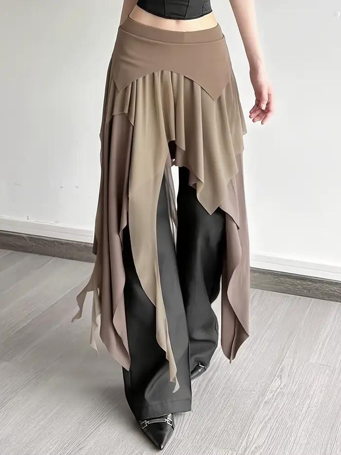 Jupes mini pour femmes en jean déchiré