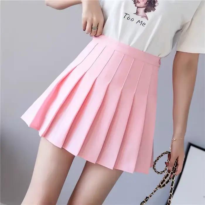 Mini jupes pour femmes de printemps et d'été