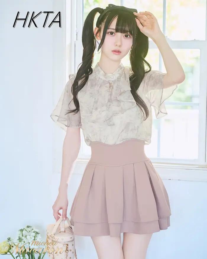 Jupe courte Macaron à la japonaise pour femme, silhouette élégante, matériaux doux et durables, coupes modernes pour toutes les saisons et occasions