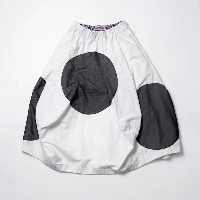 Jupe midi blanche pour femme