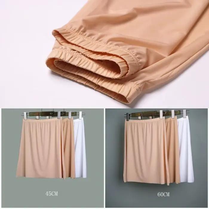 Jupon en coton uni pour femmes
