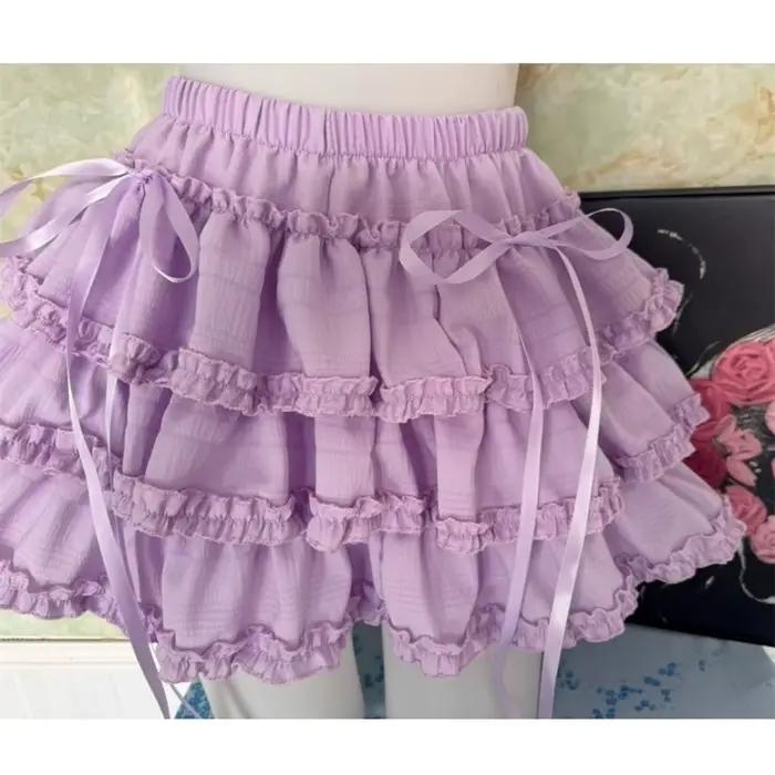 Jupe Femme Vintage Courte Acrylique Polyester Mini À Arc Pour Bureau Ou Événements Spéciaux