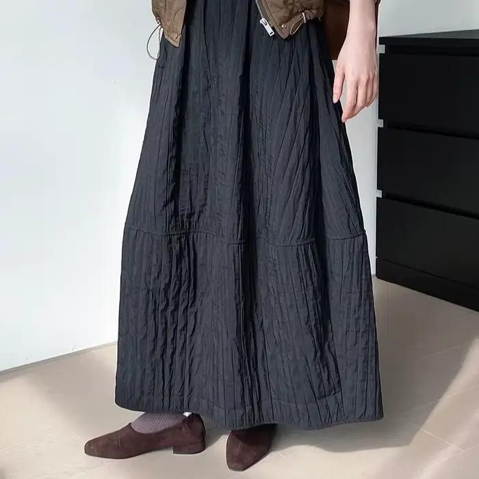 Jupe bourgeon taille haute pour femmes