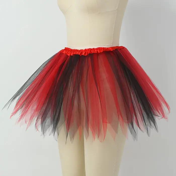 Jupe Tutu en Tulle violet et noir