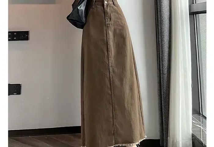Jupe mi-longue Cowboy pour femmes