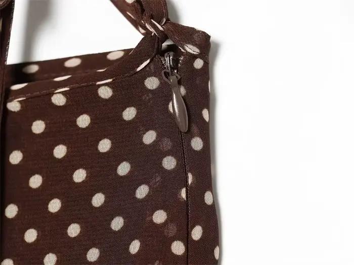 Jupe à pois pour femme